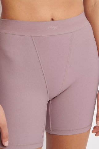 Panties de algodão biológico de cintura subida Ever Ease - Rosa-velho