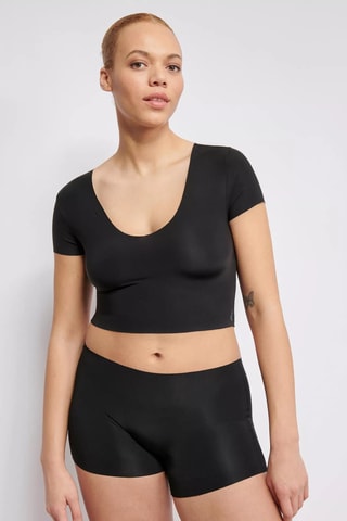 Crop top Zero Feel 2.0 - Preto