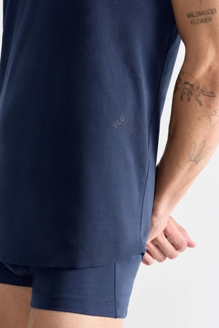 Camisola de alças SLG - Azul-marinho