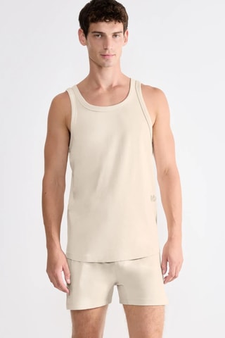Camisola de alças SLG - Cru