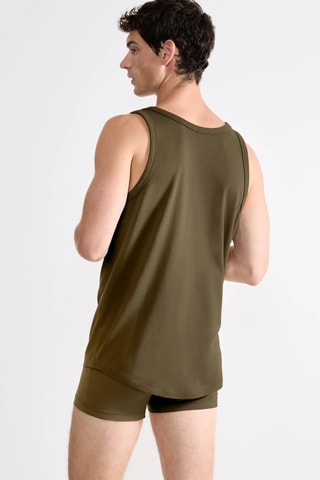 Camisola de alças SLG - Caqui