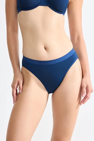 Cueca Fresh n Free - Azul-escuro