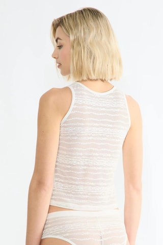 Top de renda Evolve - Branco