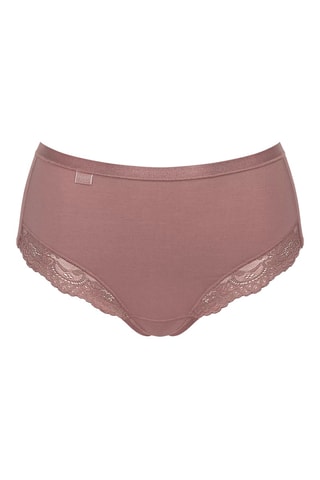 Cueca de cintura alta Romance - Castanho