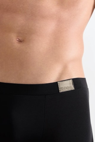 2 boxers compridos Go Natural - Preto