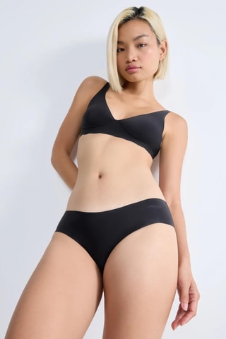 2 cuecas Zero Microfibre 2.0 - Preto e castanho