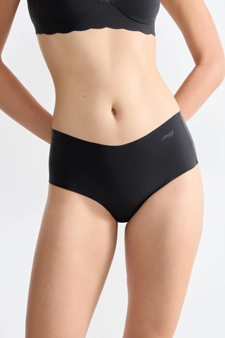 2 shorties Zero Microfibre 2.0 - Preto e castanho