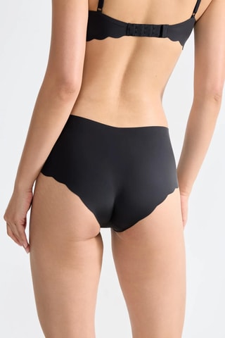 2 shorties Zero Microfibre 2.0 - Preto e castanho
