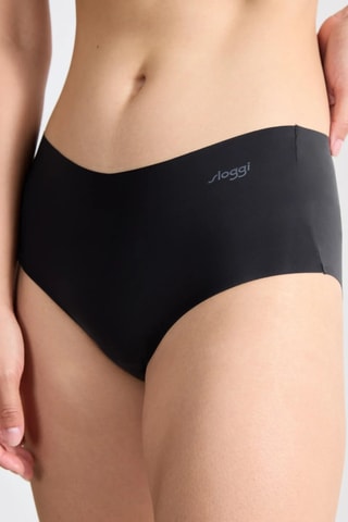2 shorties Zero Microfibre 2.0 - Preto e castanho