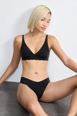 2 cuecas Zero Microfibre 2.0 - Preto e castanho