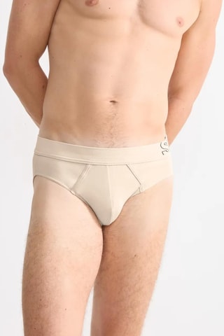 Cueca em algodão biológico - Branco