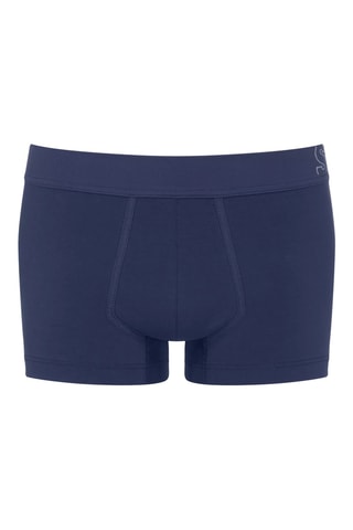 Boxers em algodão biológico - Azul-marinho