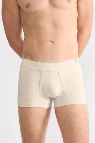 Boxers em algodão biológico - Branco