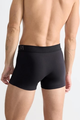 Boxers em algodão biológico - Cinzento-escuro