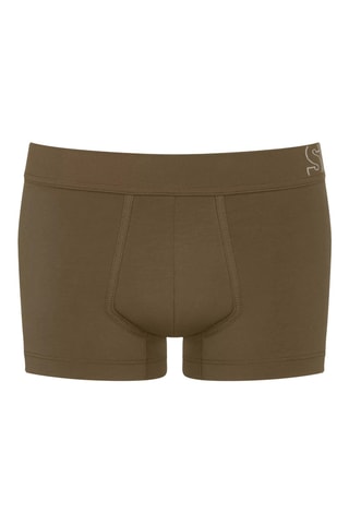 Boxers em algodão biológico - Caqui