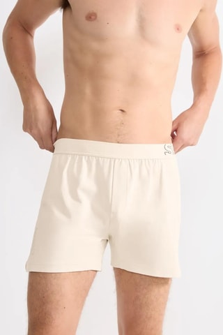 Boxers em algodão biológico - Branco