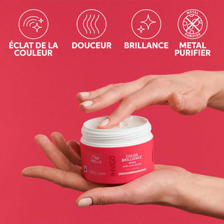 Glansmasker - Color Brilliance - Voor gekleurd, fijn tot normaal haar - 150 ml