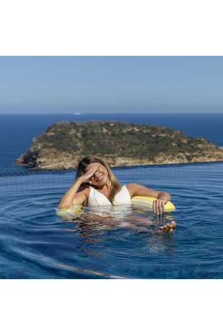 Bóia para piscina insuflável - 80 x 90 x 15 cm