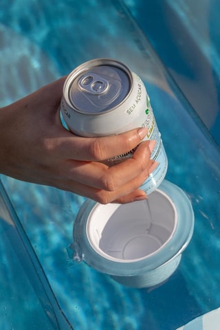Flutuador de piscina 2 lugares - 180 x 114 x 70 cm - Até 125 kg
