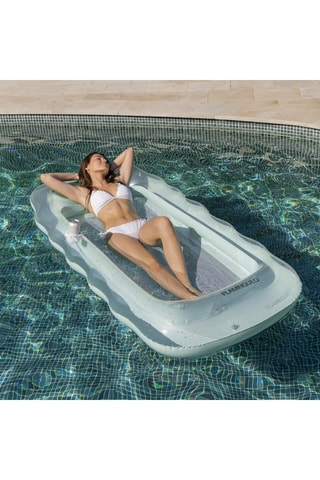 Bóia para piscina insuflável - 98 x 190 x 17 cm - 100 kg