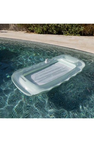 Bóia para piscina insuflável - 98 x 190 x 17 cm - 100 kg
