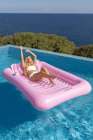 Colchão de piscina insuflável - 205 x 140 x 38 cm - Até 125 kg