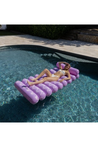 Bóia para piscina insuflável - 94 x 180 x 37 cm - 110 kg