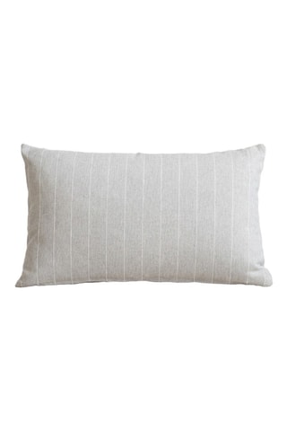 2 capas de almofada - Cinzento-claro - 45 x 45 cm - Branco e cinzento