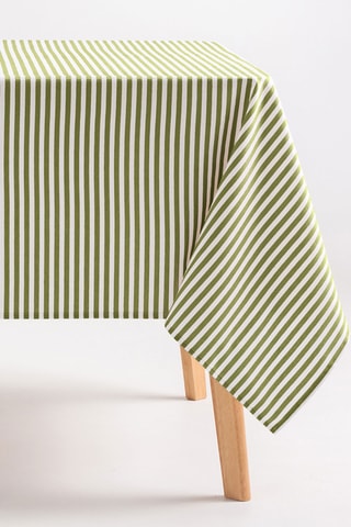 Toalha de mesa anti-nódoas retangular Arenza - Verde