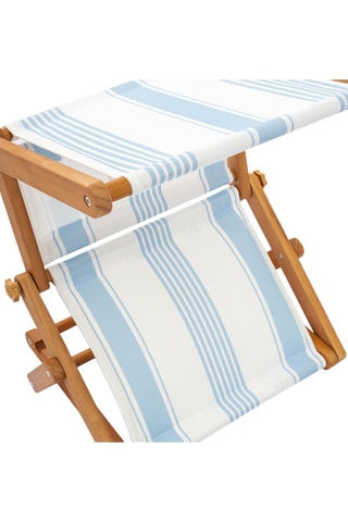 Apoio para cabeça dobrável - 47,5 x 36 x 46,5 cm - Azul