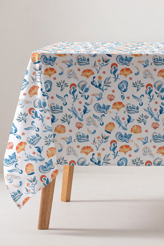 Toalha de mesa anti-nódoas retangular Masae - Multicor