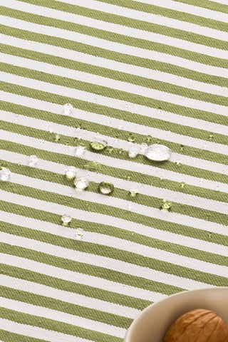 Toalha de mesa anti-nódoas retangular Arenza - Verde