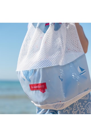 Mochila de praia - Azul-claro - Azul