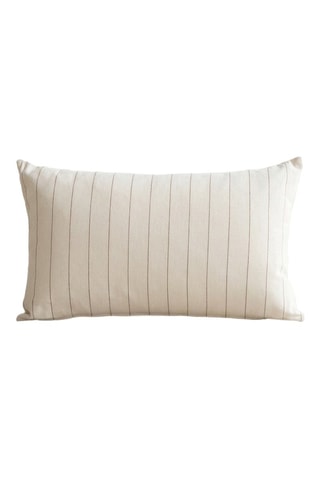 2 capas de almofada - Cru - 45 x 45 cm - Branco
