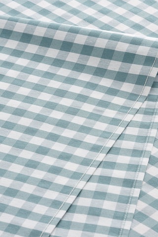6 guardanapos Vichy - Azul e branco - Branco e azul
