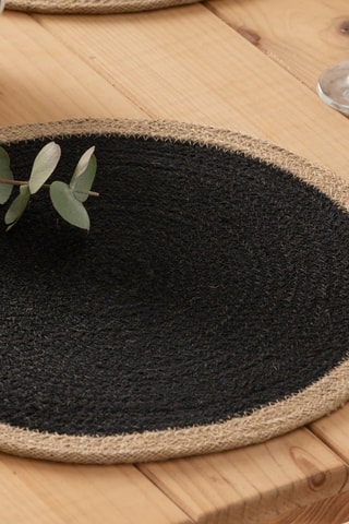 2 individuais de mesa Alyka - Bege - 38 x 38 cm - Bege