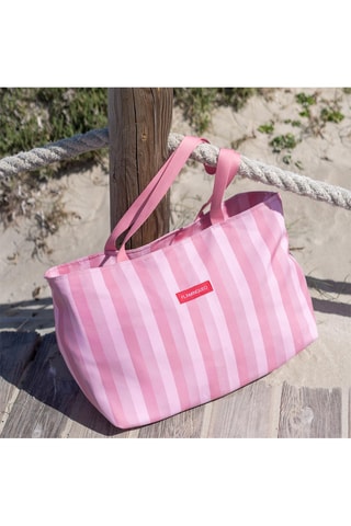 Mala shopper e bolsa de praia - Rosa - Rosa