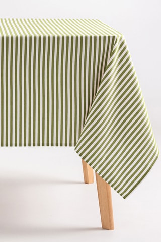 Toalha de mesa anti-nódoas retangular Arenza - Verde