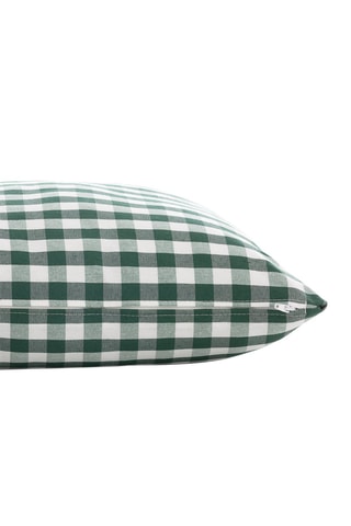 2 capas de almofada Vichy - Verde - 45 x 45 cm - Verde