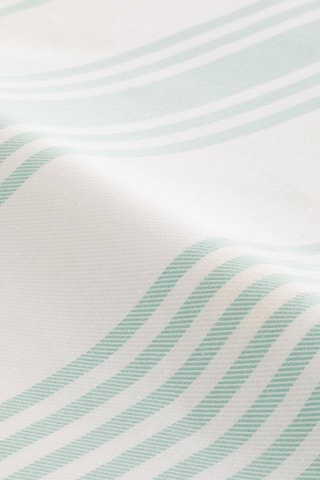 Toalha fouta de praia - Azul-celeste 190 x 180 cm - Branco e azul
