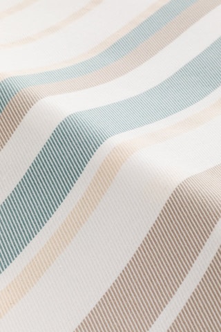 Toalha fouta de praia - Branco e castanho - 190 x 180 cm