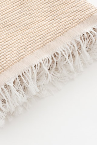 Toalha fouta de praia - Bege - 190 x 180 cm