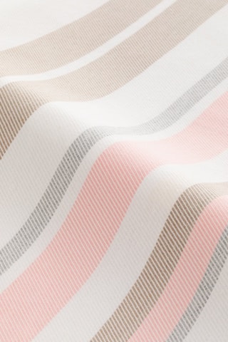 Toalha fouta de praia - Branco e castanho - 190 x 180 cm