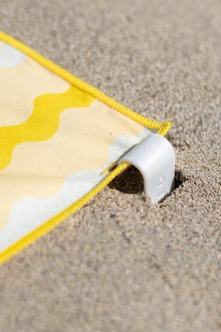Toalha de praia amarelo - 90 x 1 x 180 cm - Amarelo