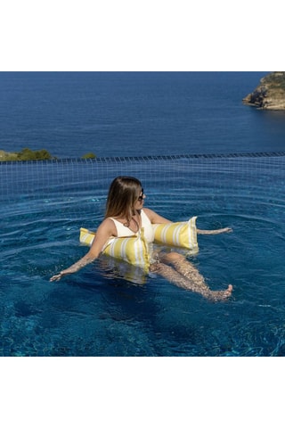 Bóia para piscina insuflável - 60 x 110 x 15 cm - 100 kg