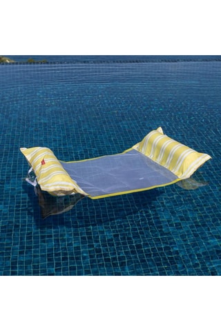 Bóia para piscina insuflável - 60 x 110 x 15 cm - 100 kg