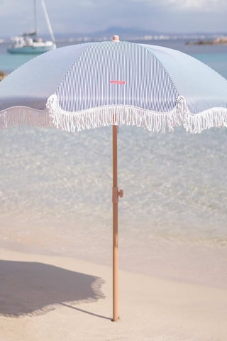 Guarda-sol redondo com pé - Diâmetro tecido 180 cm