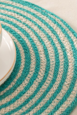 2 individuais de mesa Rayana - Azul - 38 x 38 cm - Azul