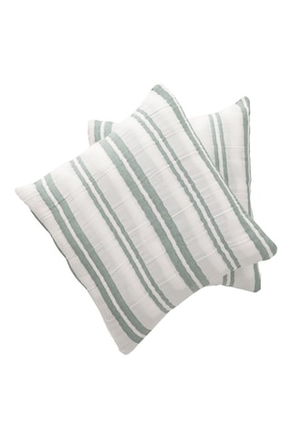 2 capas de almofada Tena - Verde - 45 x 45 cm - Verde