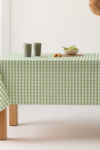 Toalha anti-nódoas Vichy - Verde - Verde